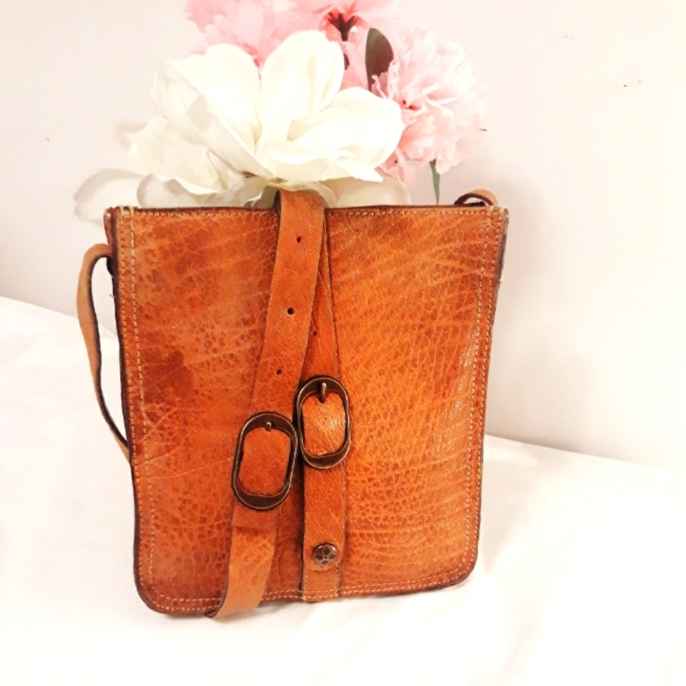 Patricia Nash Italian Leather Crossbody - image 1